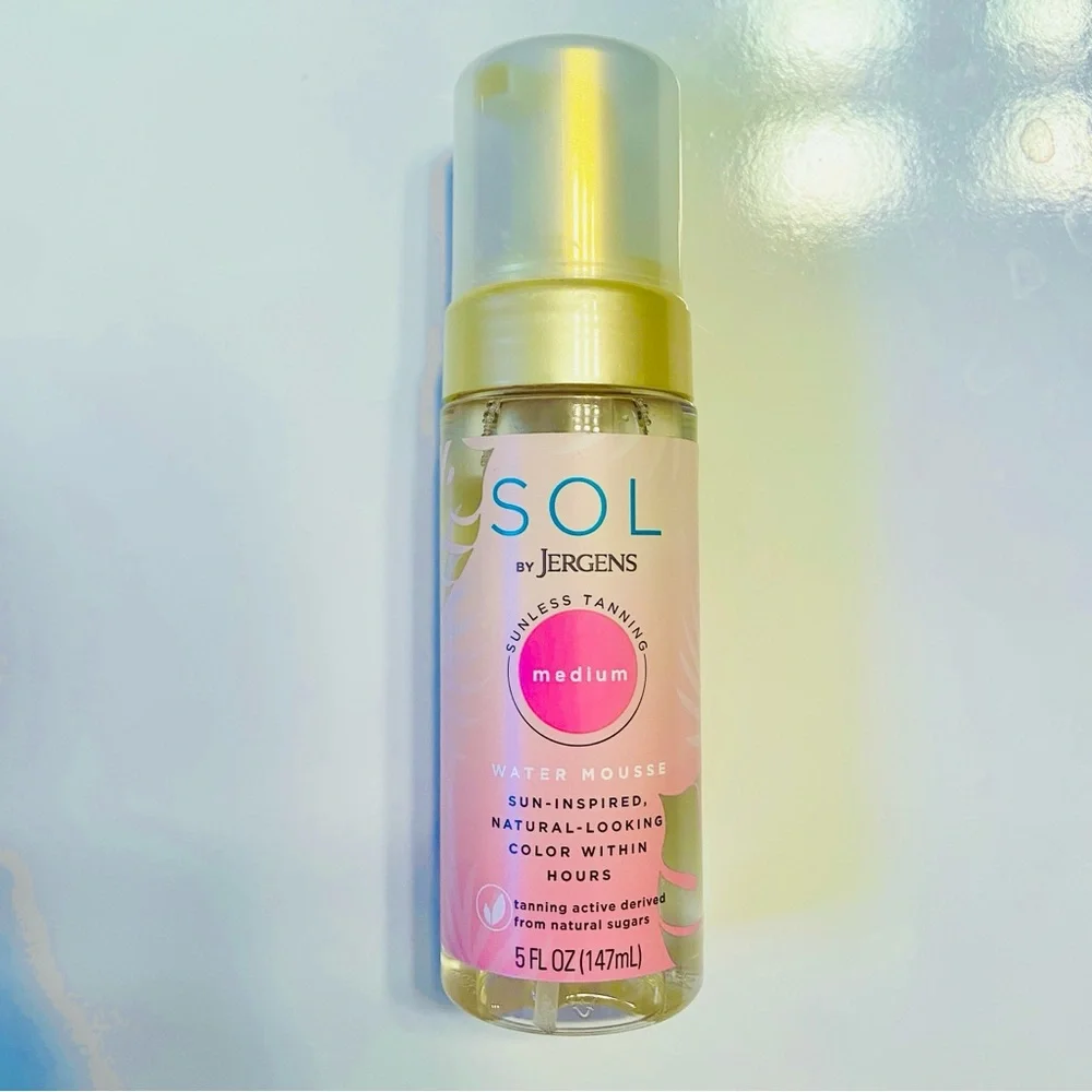 SOL by Jergens Sunless Tanning Water Mousse Medium
